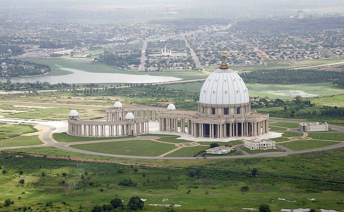 Elfenbeinküste, Hauptstadt Yamoussoukro