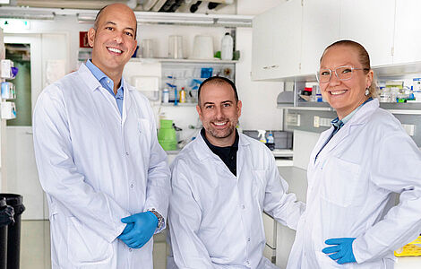 Jason Golan, Christian Taucher und Julia Hinteramskogler