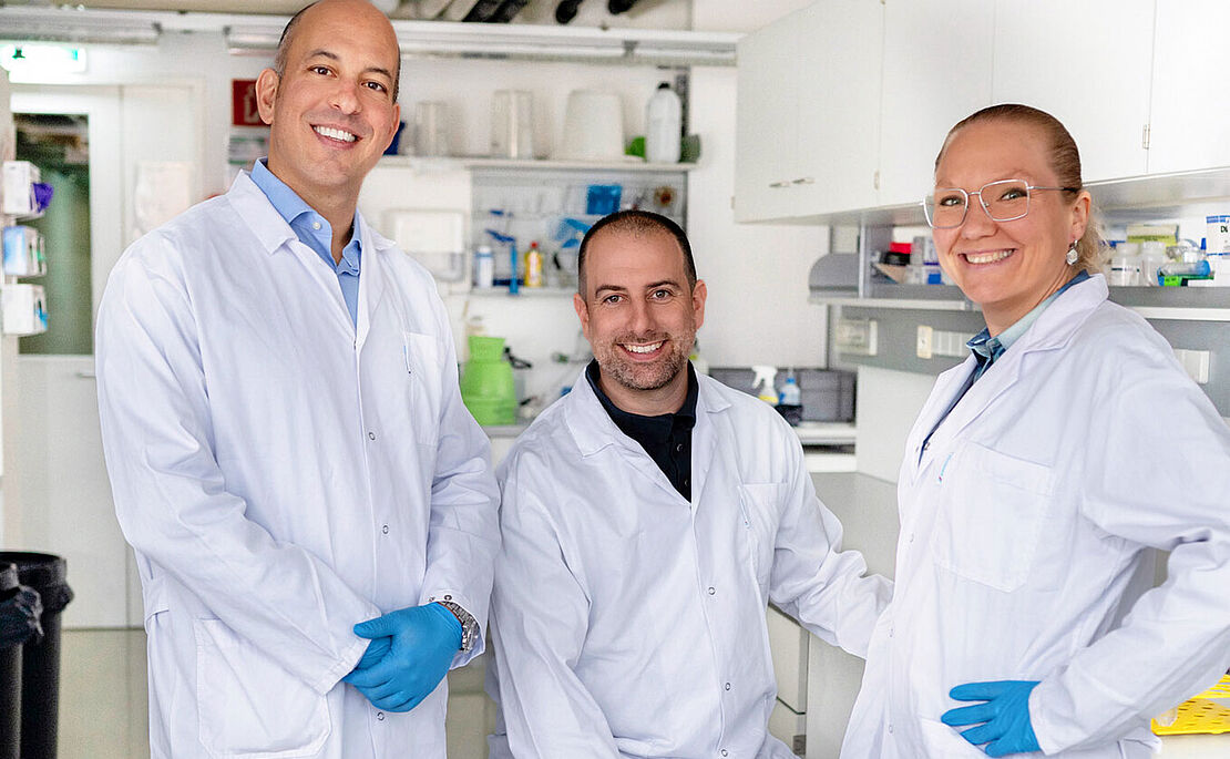 Jason Golan, Christian Taucher und Julia Hinteramskogler