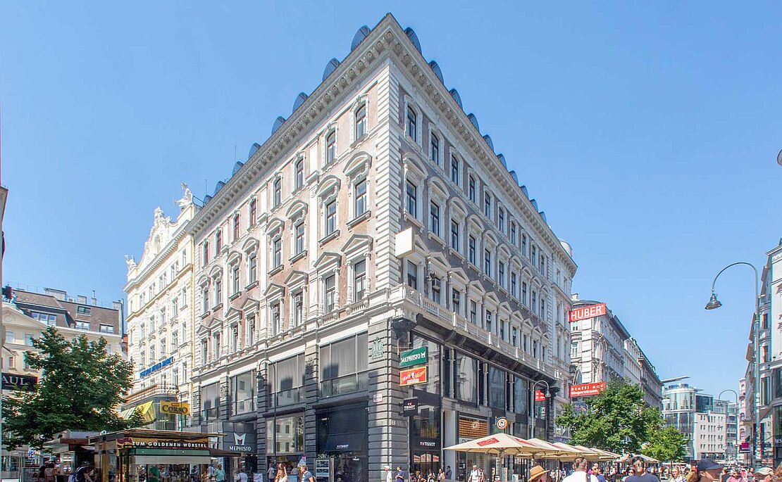Eckzinshaus ander Kärtnerstraße