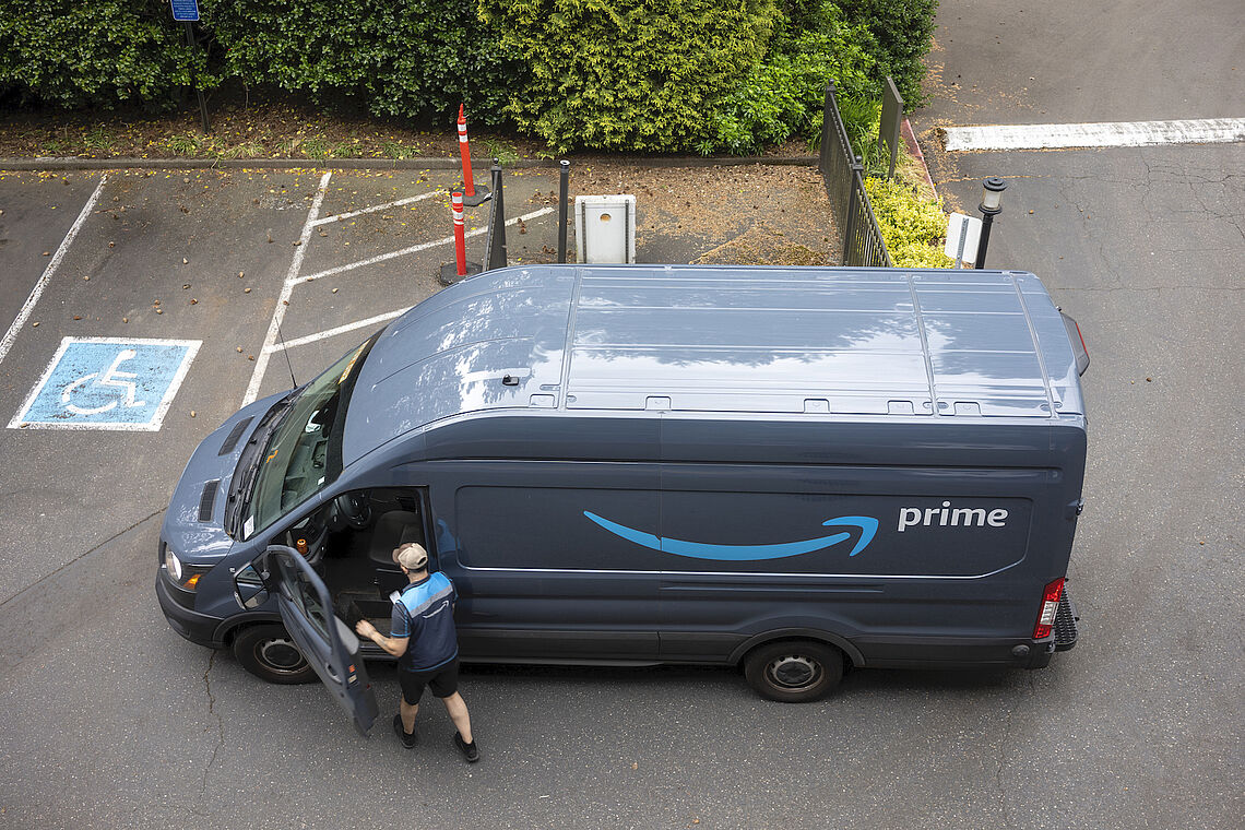 Amazon Prime Lieferwagen