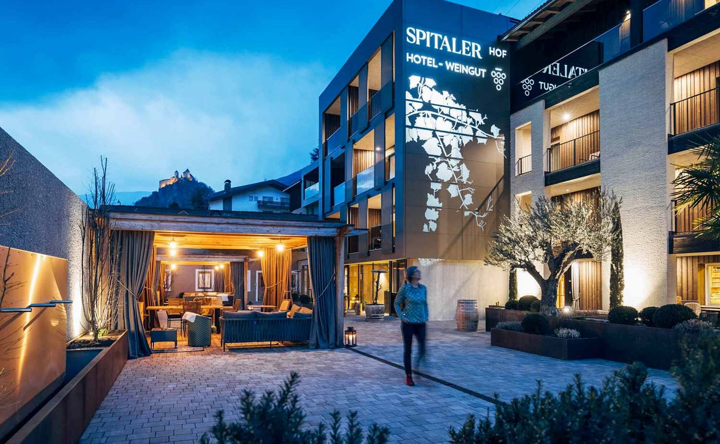 VINUM Hotel Spitalerhof in Klausen in Südtirol