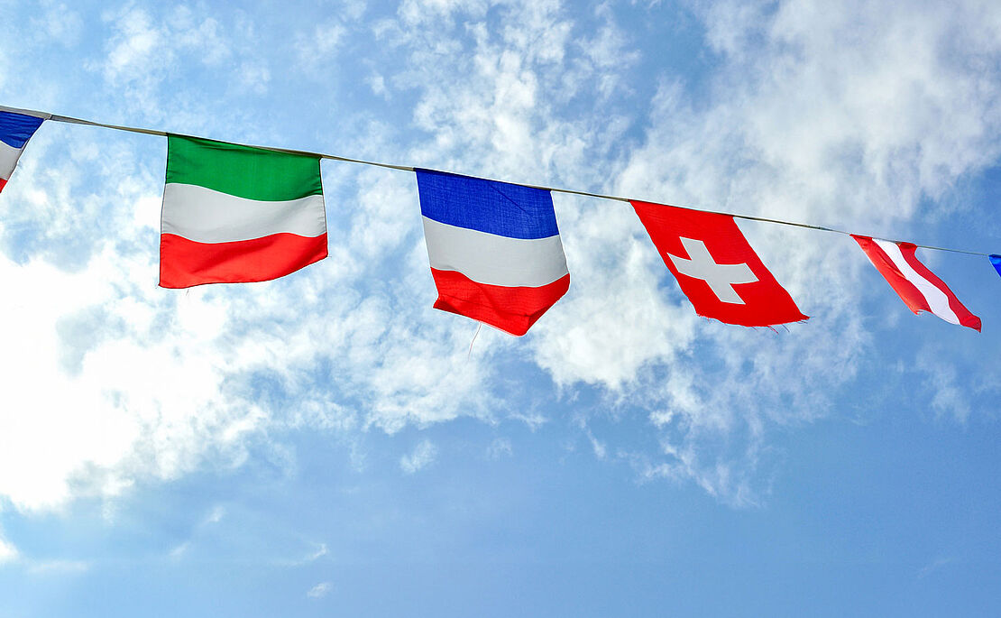 Europäische Flaggen