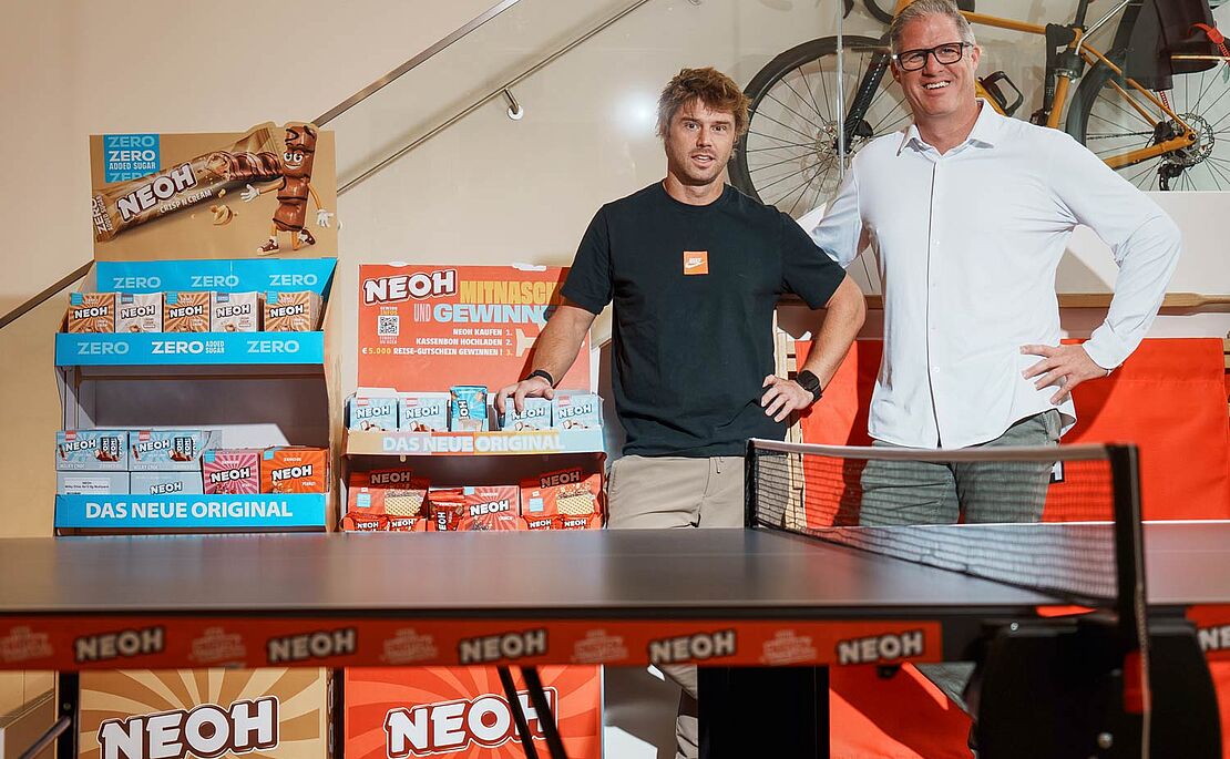 Manuel Zeller und Patrick Kolomaznik, NEOH