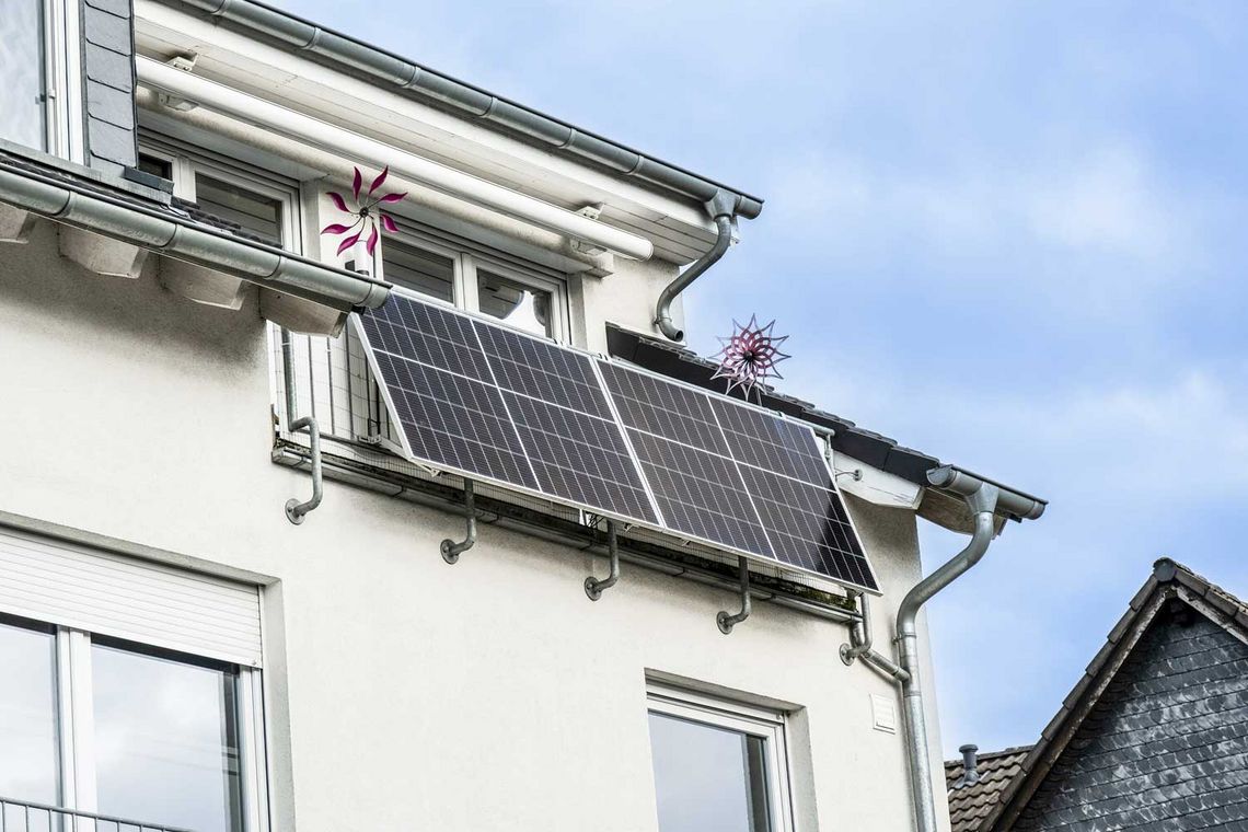 Mehr Strom vom Balkon