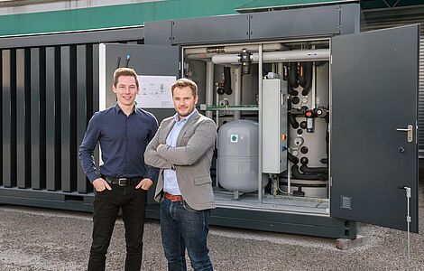 Foto Laurenz Sutterlüty und David Riedl, Enercube