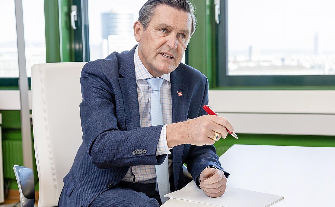 Peter Hanke im Gespräch
