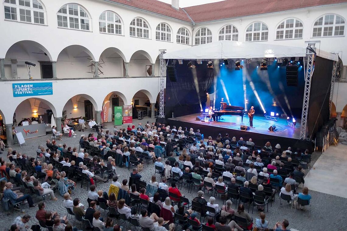 Klagenfurt Festival im Burghof Klagenfurt