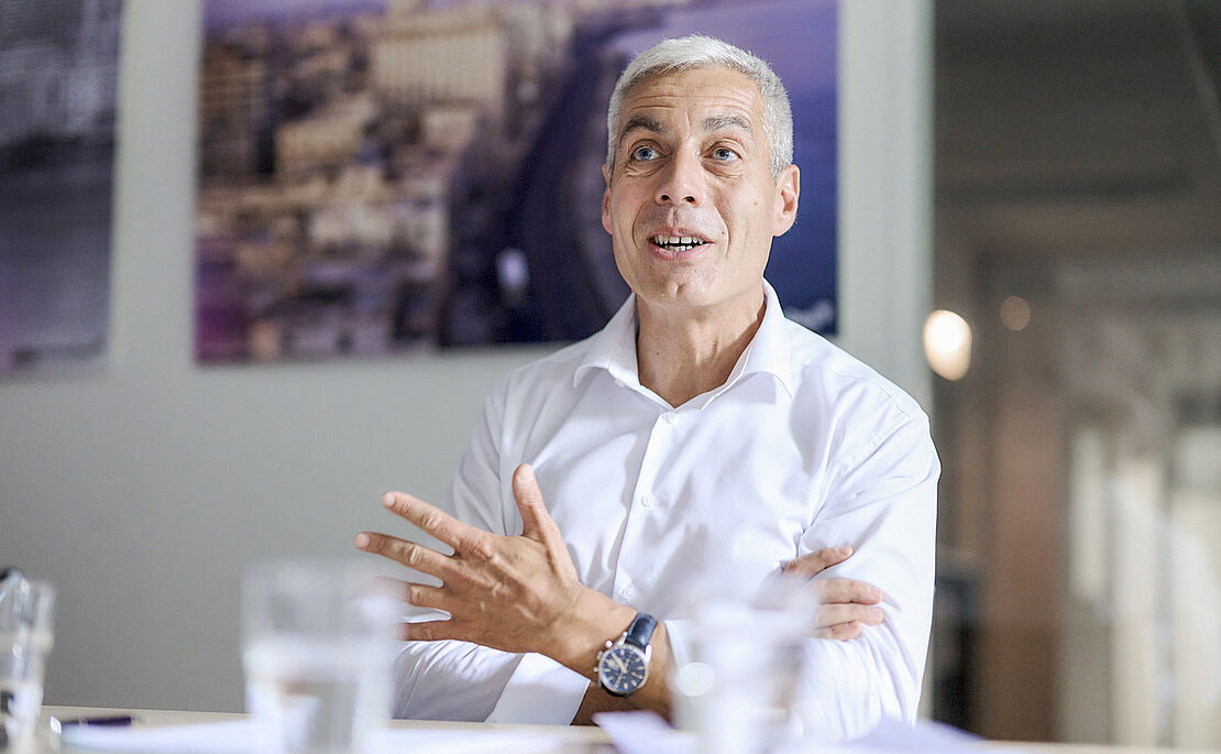 Georg Bursik im Gespräch