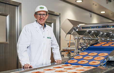 Bäcker in der Bäckerei