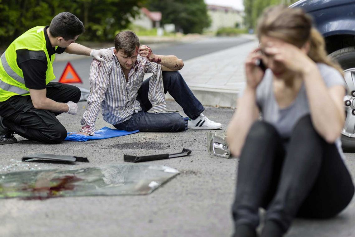 Schnelle Hilfe bei Verkehrsunfällen