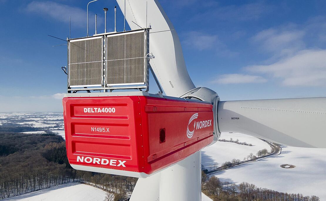 Windkraftanlage von Nordex