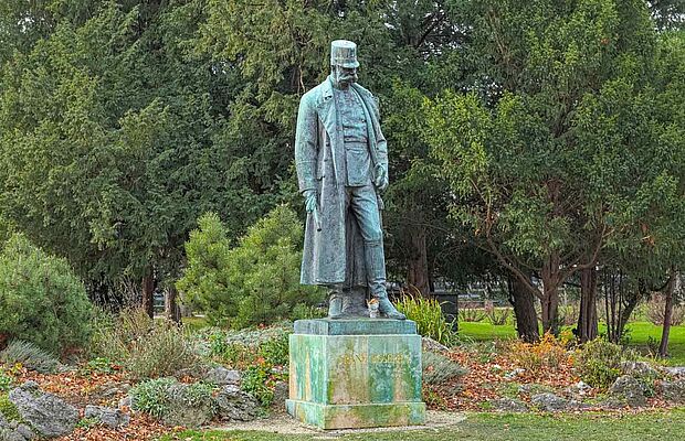 Denkmal-Statue vom Kaiser