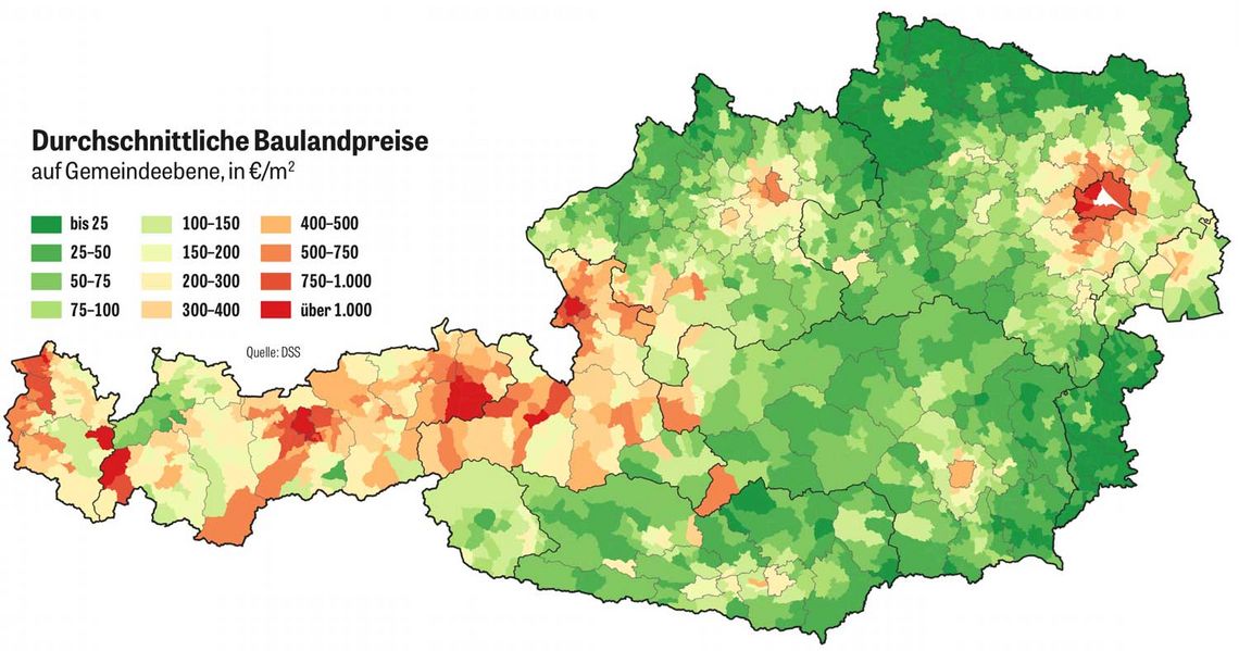 Österreich Karte