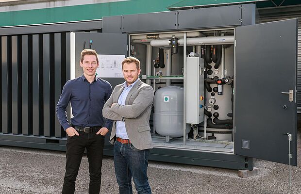 Foto von Laurenz Sutterlüty und David Riedl