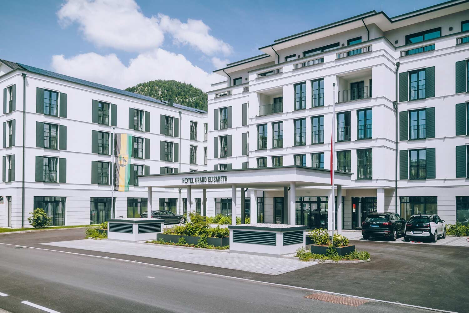 Außenansicht Hotel Grand Elisabeth in Bad Ischl